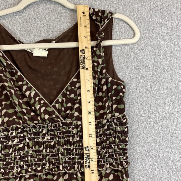 Vintage Y2K cami top cut date 1998 retro Friends babydoll empire milkmaid S - Picture 4 of 8